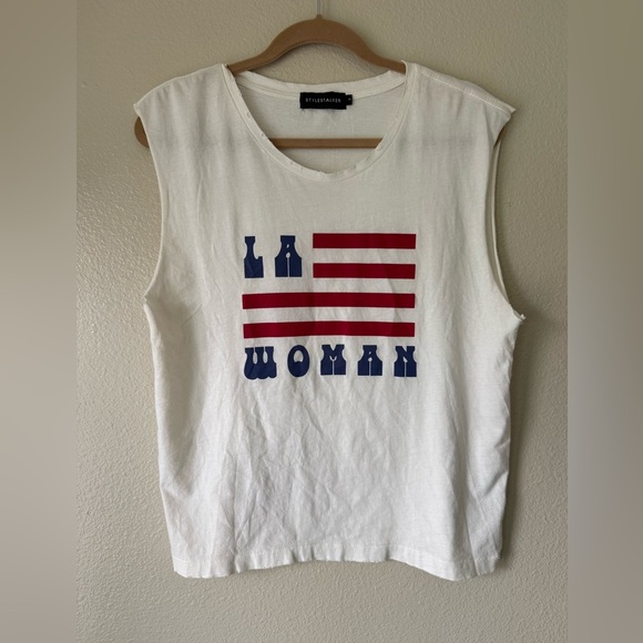STYLESTALKER Distressed Tee - Picture 1 of 5
